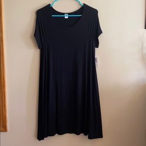 Old Navy Little Black Dress cap sleeve women’s Med